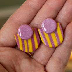 Kolczyki sztyfty z małym kółkiem