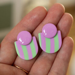 Kolczyki sztyfty z małym kółkiem