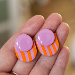 Kolczyki sztyfty z kółkiem