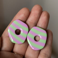 Kolczyki asymetryczne sztyfty