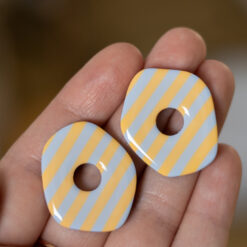 Kolczyki asymetryczne sztyfty