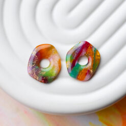 Kolczyki asymetryczne sztyfty