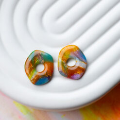 Kolczyki asymetryczne sztyfty