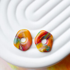 Kolczyki asymetryczne sztyfty